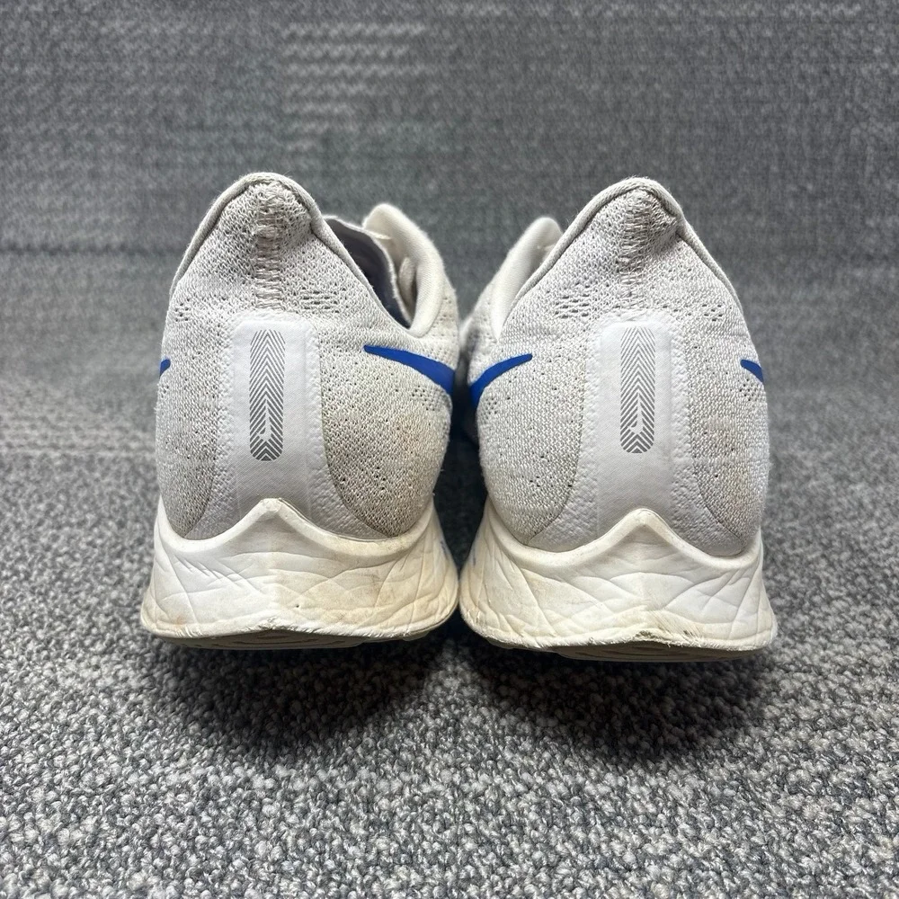 Nike Air Zoom Pegasus 36 AQ2203-005 Mens 14 White Blue Athletic Running Shoes
